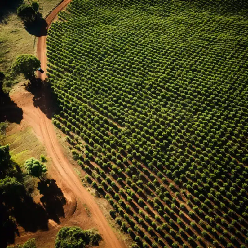 Plantatie de cafea in Brazilia - Cafea de specialitate