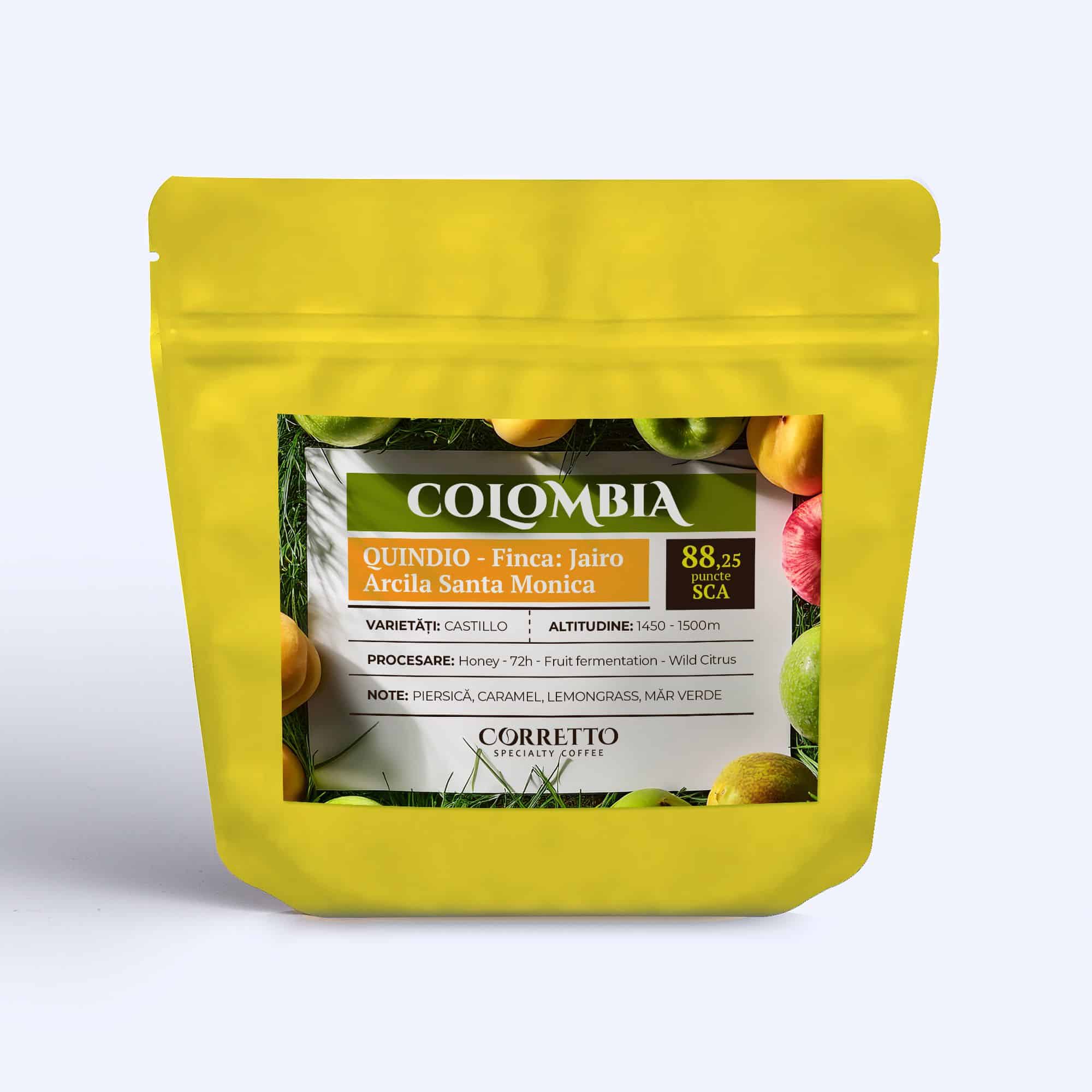 Colombia Qiuindio Santa Monica honey wild citrus 72h coferment 88,25 SCA