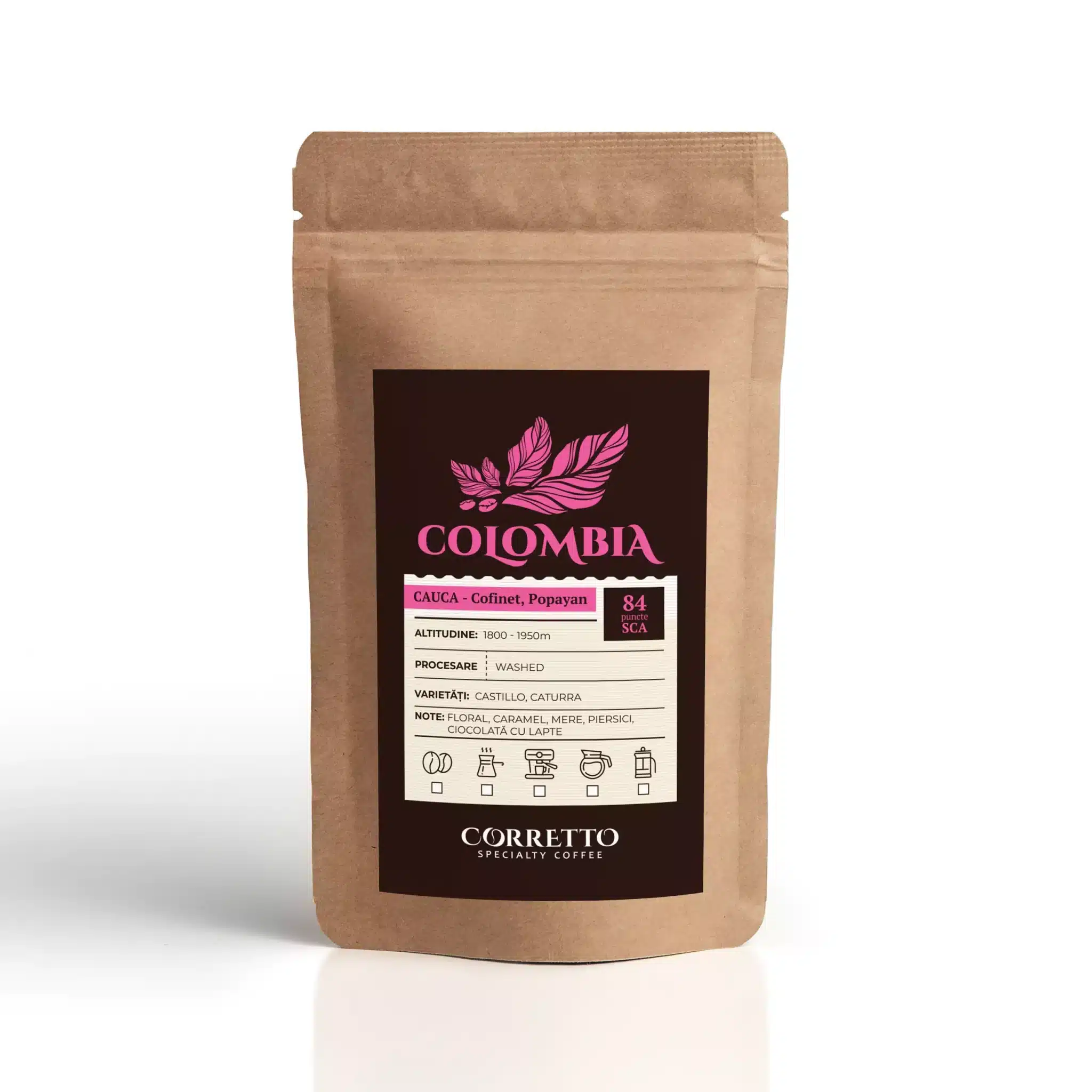 Cafea Colombia Cauca Cofinet Popayan